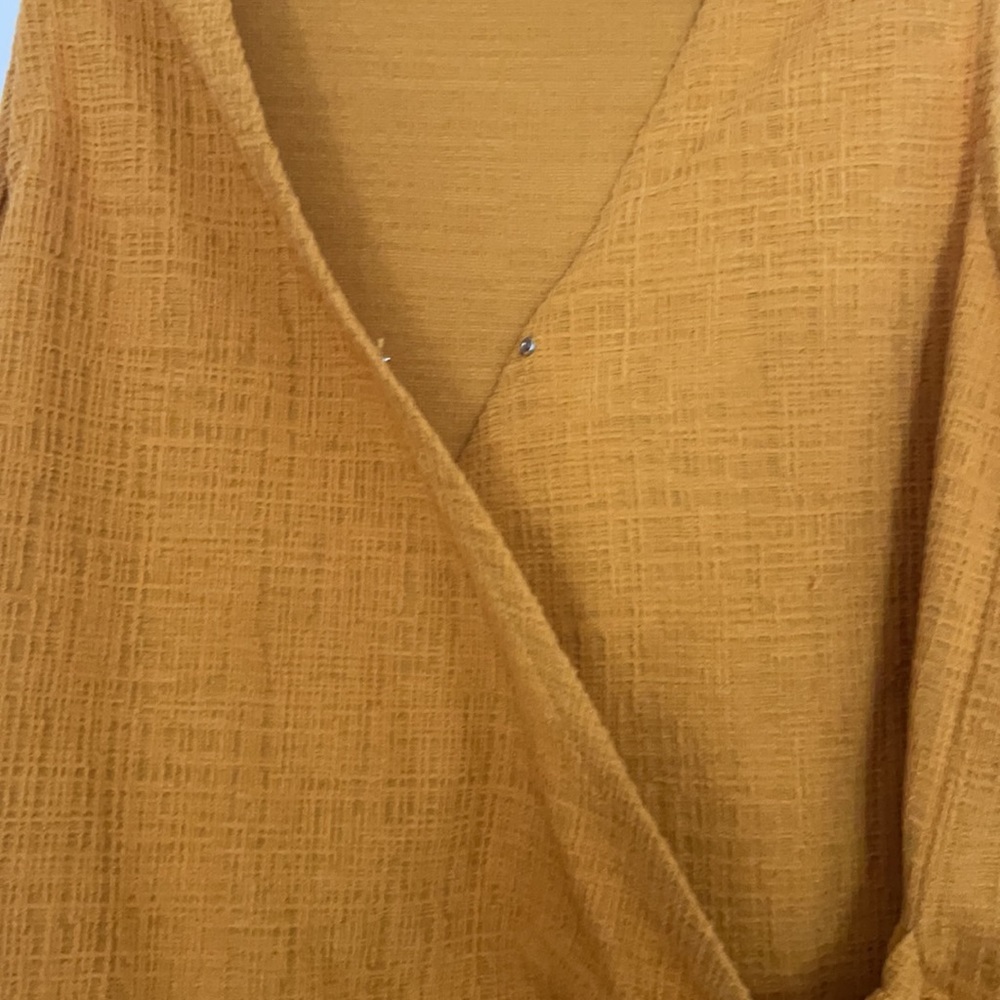 Madewell Texture And Thread Wrap Top - image 3
